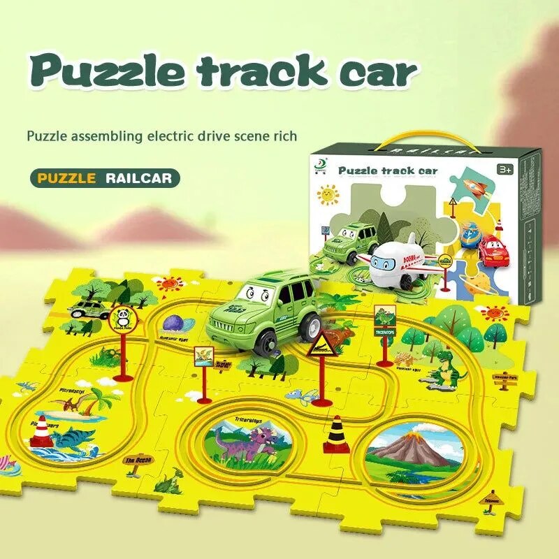 FreeSpirit™ Puzzle Track Car Set