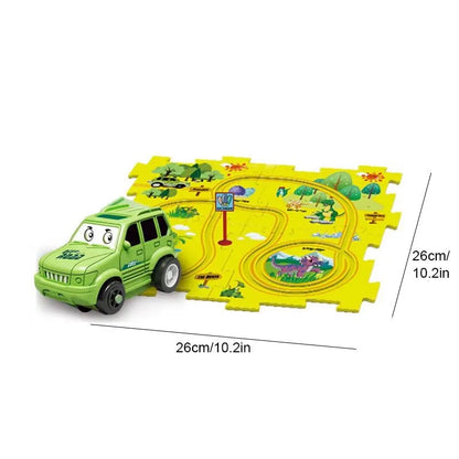 FreeSpirit™ Puzzle Track Car Set