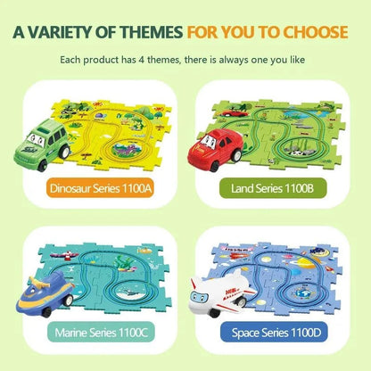 FreeSpirit™ Puzzle Track Car Set