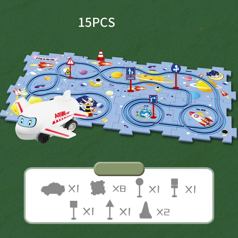 FreeSpirit™ Puzzle Track Car Set